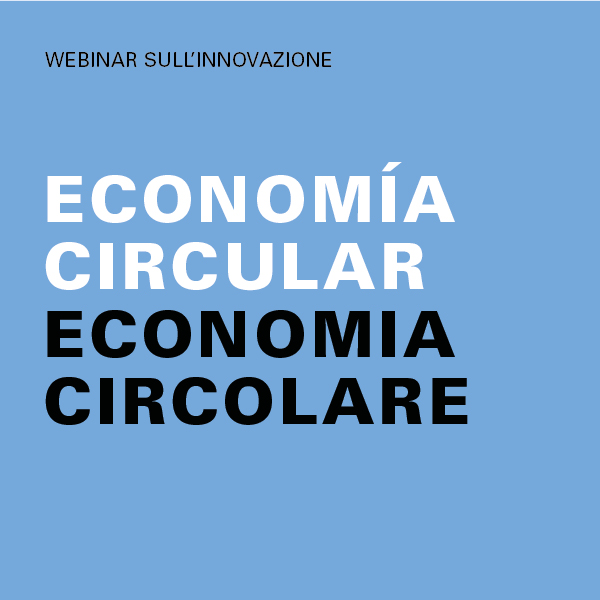 webinar su economia circolare/webinar sobre el tema de la economía circular 