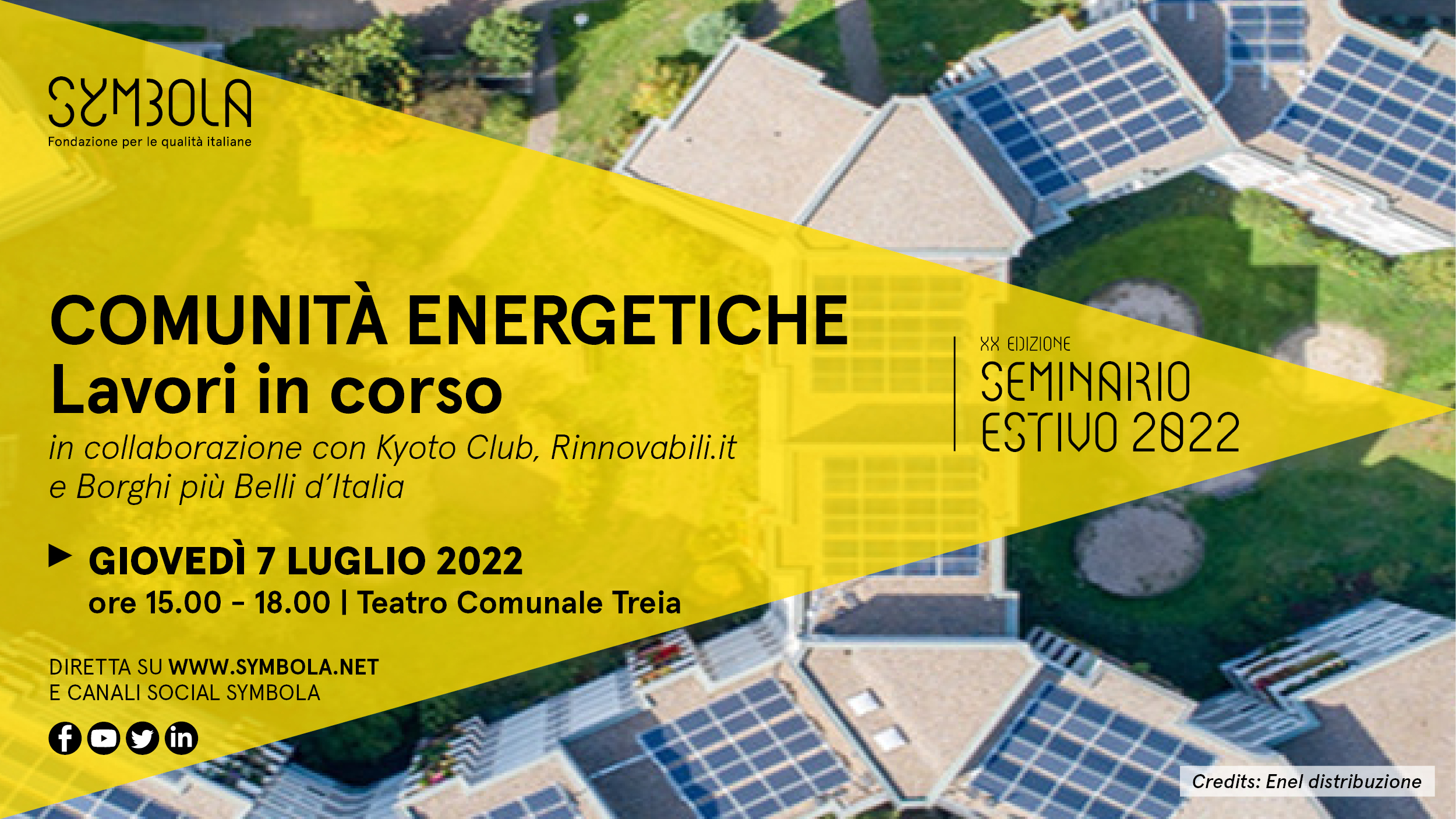 COMUNITA' ENERGETICHE - 7 luglio