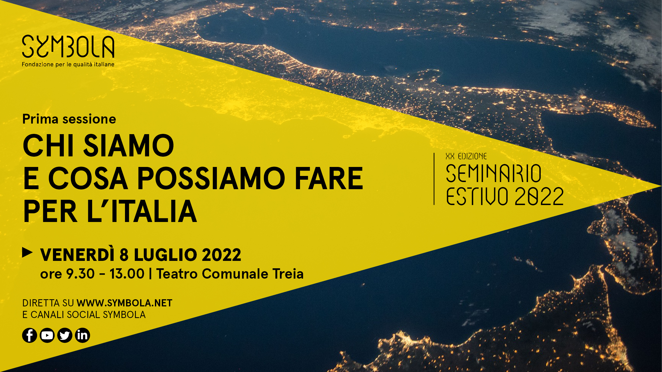 CHI SIAMO E COSA POSSIAMO FARE PER L’ITALIA - 8 luglio (VIDEO INTEGRALE)